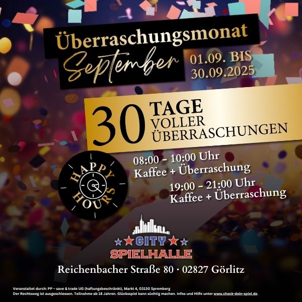 Überraschungsmonat Görlitz