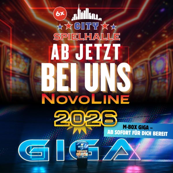 Novoline 2026 und M-Box Giga – JETZT bei uns verfügbar